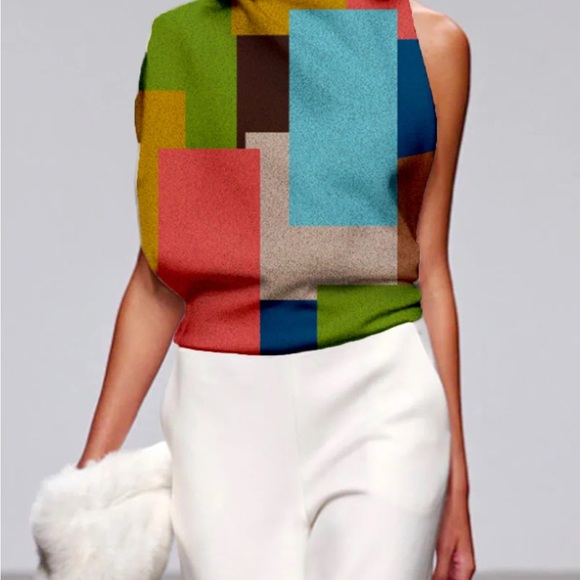 Stylewe XXL Patchwork/Multicolor - Picture 2 of 3